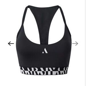 AARMYGEAR Romeo T-Back Black Sports Bra